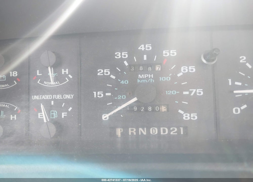 1993 FORD RANGER VIN: 1FTCR11X6PPA93323