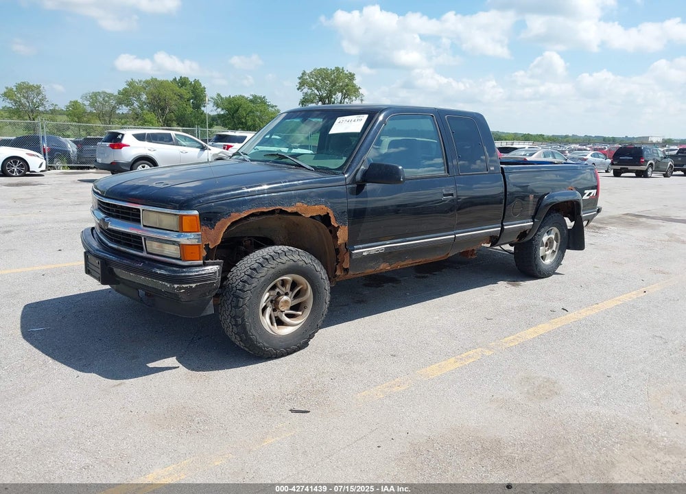 1998 CHEVROLET K1500 FLEETSIDE VIN: 1GCEK19R9WR120505