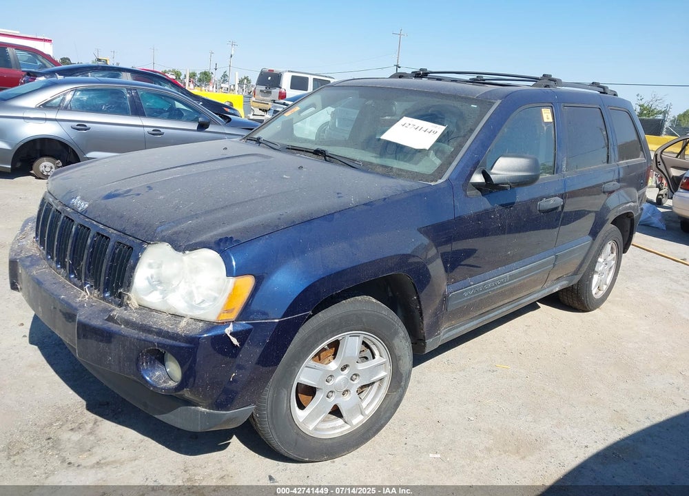 2005 JEEP GRAND CHEROKEE LAREDO VIN: 1J4GR48K35C518587