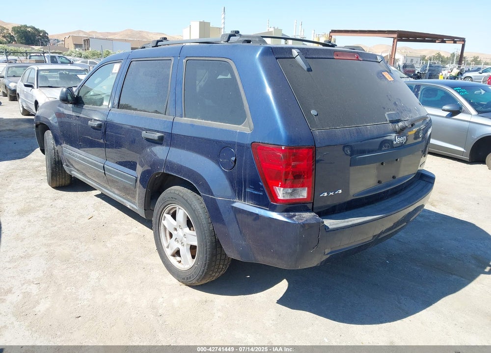 2005 JEEP GRAND CHEROKEE LAREDO VIN: 1J4GR48K35C518587