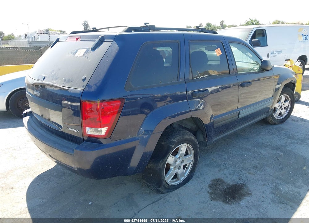 2005 JEEP GRAND CHEROKEE LAREDO VIN: 1J4GR48K35C518587
