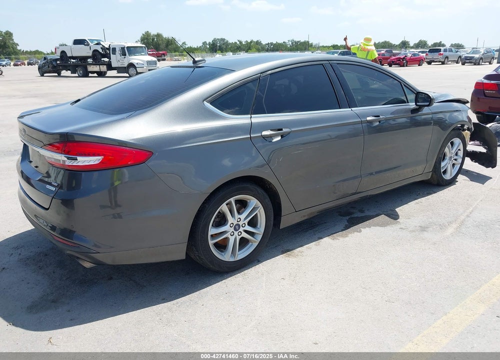 2018 FORD FUSION VIN: 3FA6P0HD8JR260134
