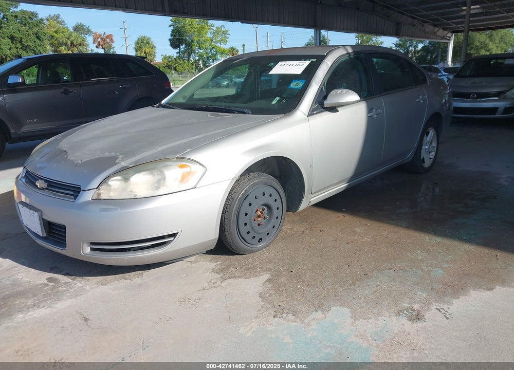 2008 CHEVROLET IMPALA VIN: 2G1WT55K989191422
