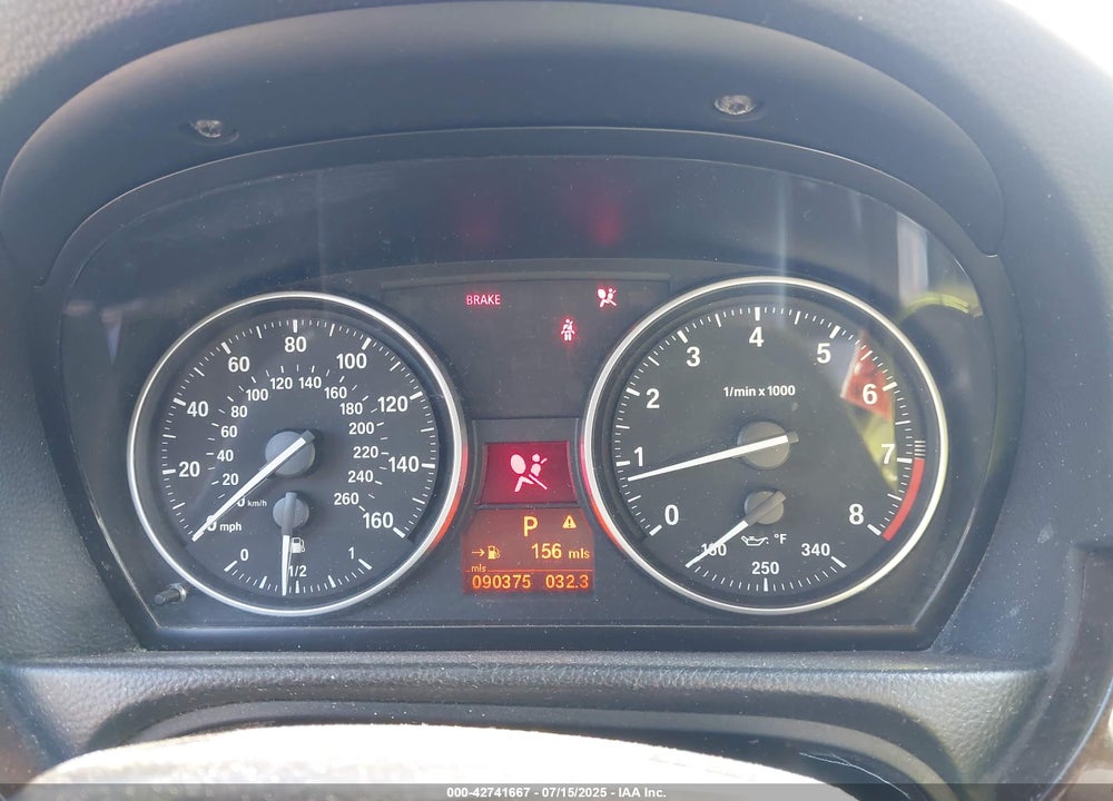 2013 BMW 3 SERIES VIN: WBADW7C58DE731331