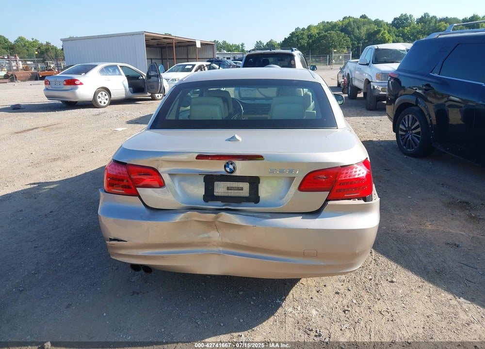 2013 BMW 3 SERIES VIN: WBADW7C58DE731331