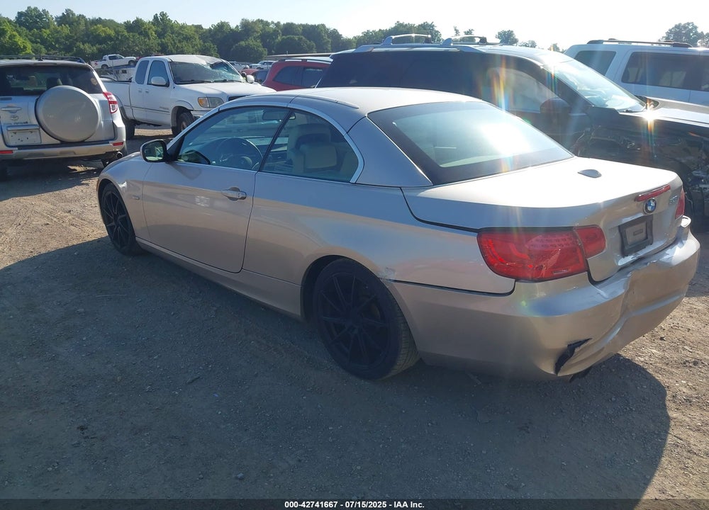 2013 BMW 3 SERIES VIN: WBADW7C58DE731331