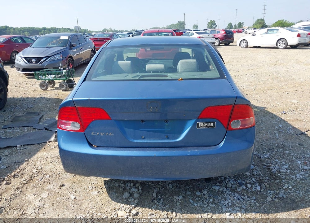 2007 HONDA CIVIC VIN: 1HGFA168X7L025587