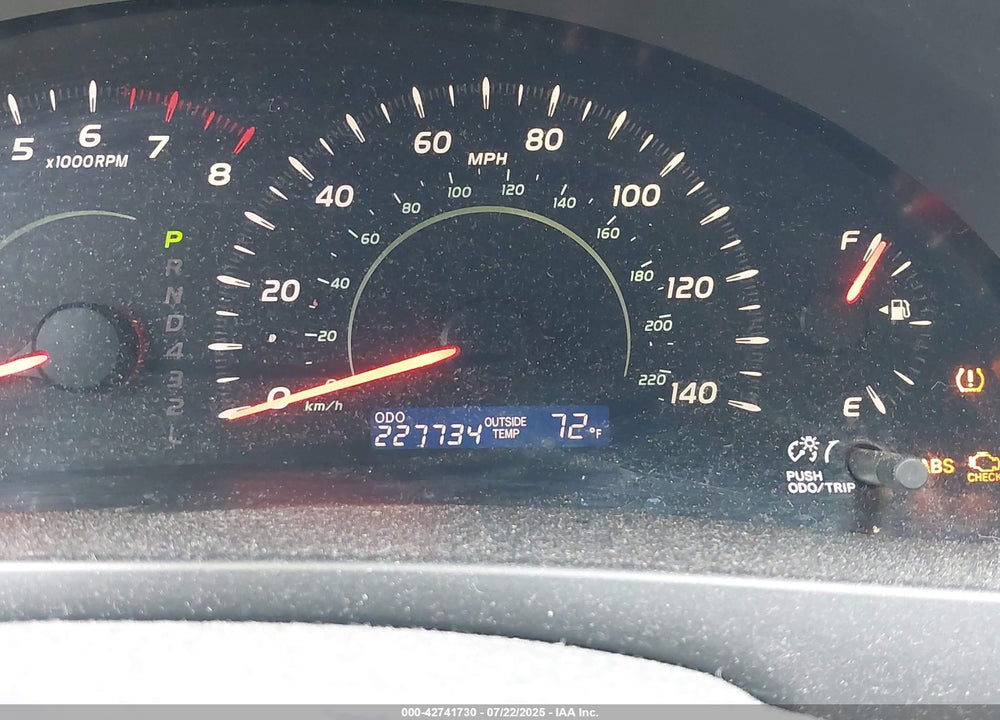 2007 TOYOTA CAMRY LE VIN: 4T1BE46K67U550697