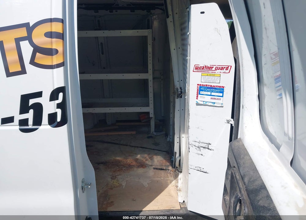 2020 CHEVROLET EXPRESS CARGO RWD 3500 EXTENDED WHEELBASE WT VIN: 1GCZGHFG6L1212650
