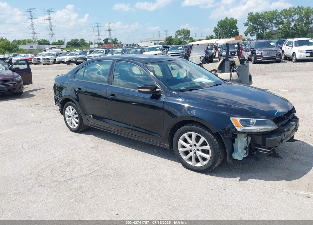 2012 VOLKSWAGEN JETTA 2.5L SE VIN: 3VWDX7AJ9CM416012