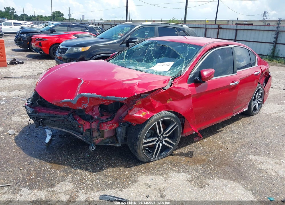 2016 HONDA ACCORD VIN: 1HGCR2F52GA148559