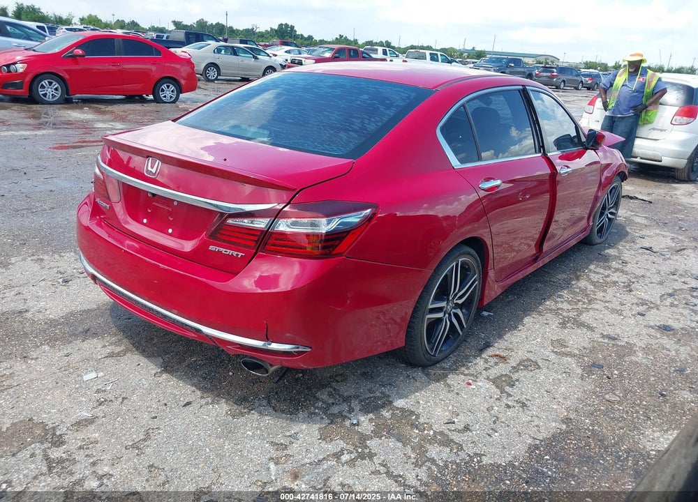 2016 HONDA ACCORD VIN: 1HGCR2F52GA148559