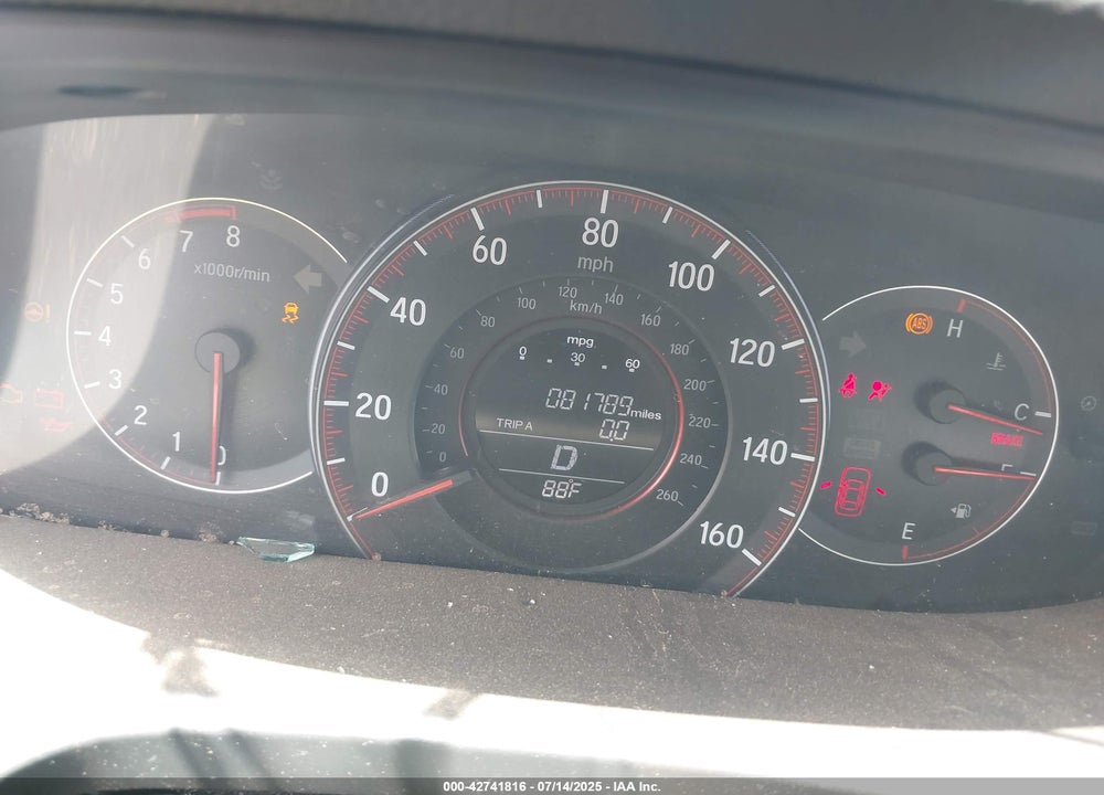 2016 HONDA ACCORD VIN: 1HGCR2F52GA148559