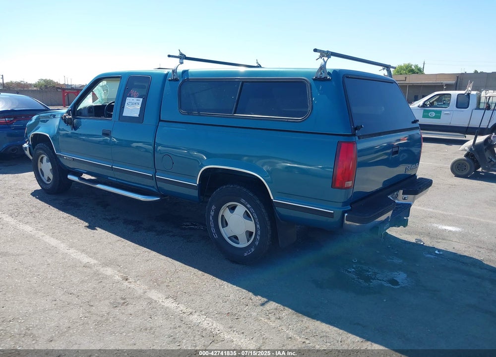 1998 CHEVROLET K1500 FLEETSIDE VIN: 2GCEK19R8W1221205