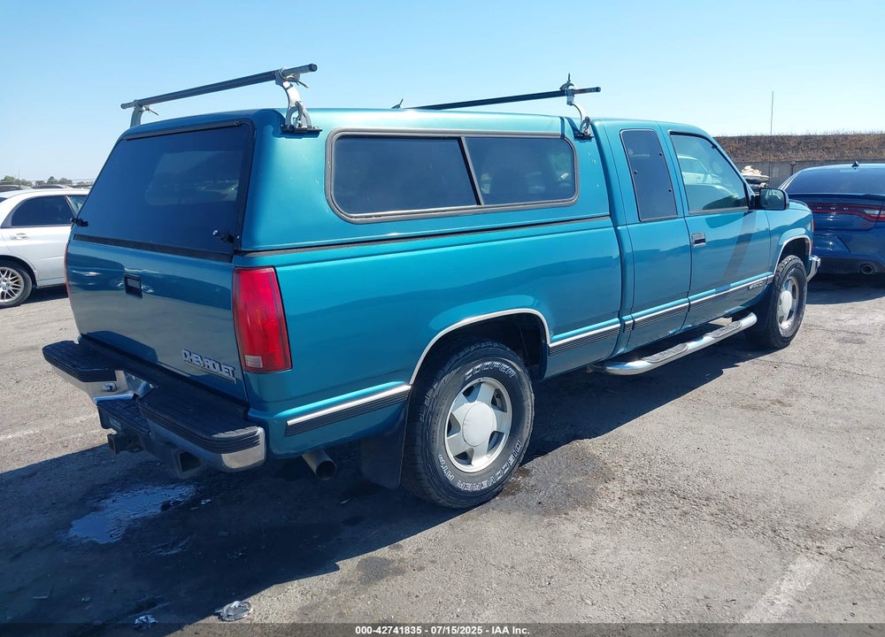 1998 CHEVROLET K1500 FLEETSIDE VIN: 2GCEK19R8W1221205