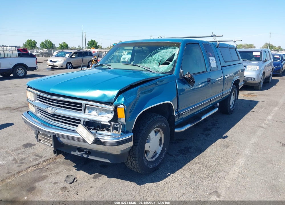 1998 CHEVROLET K1500 FLEETSIDE VIN: 2GCEK19R8W1221205