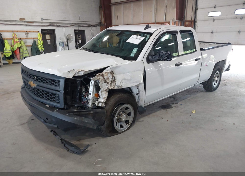 2015 CHEVROLET SILVERADO 1500 WT VIN: 1GCRCPEH4FZ304796