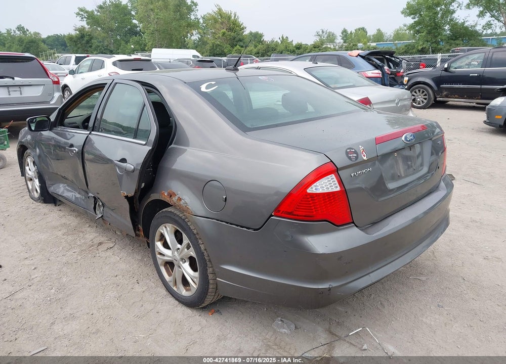 2012 FORD FUSION VIN: 3FAHP0HA1CR204151