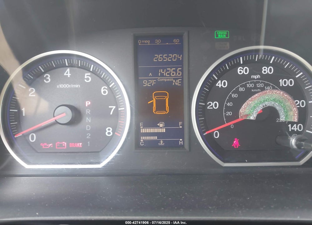 2011 HONDA CR-V VIN: 5J6RE4H71BL095343