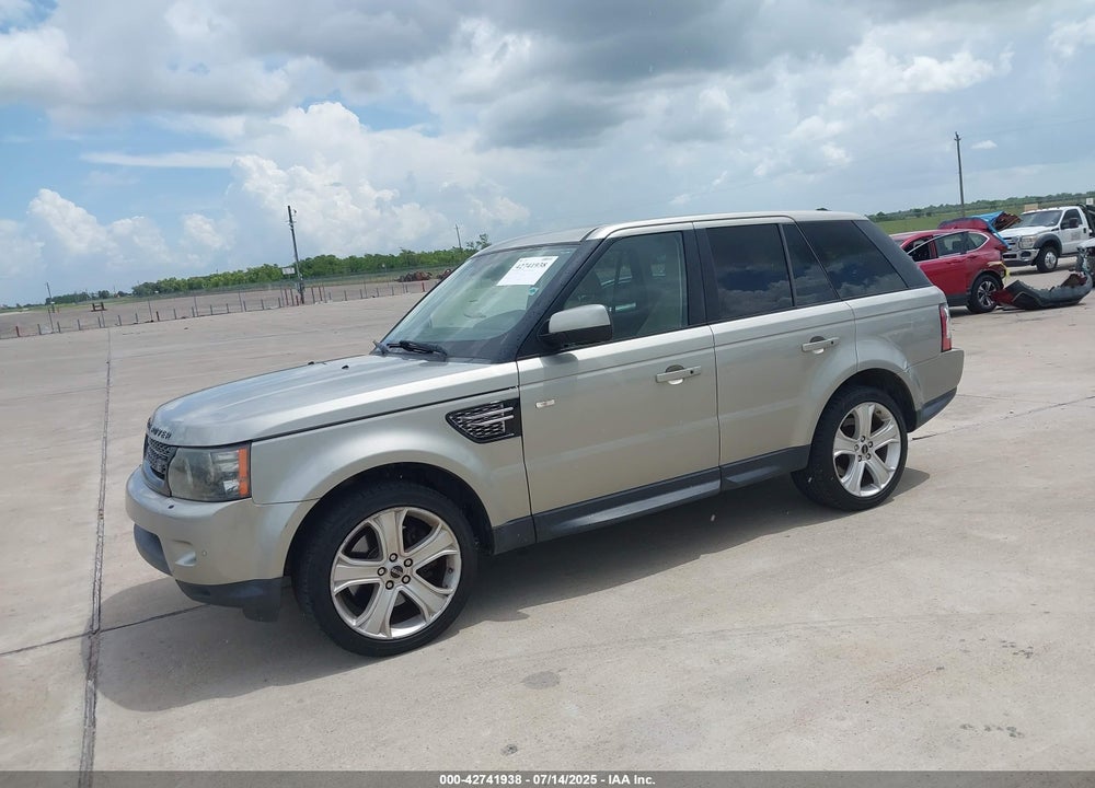 2012 LAND ROVER RANGE ROVER SPORT VIN: SALSK2D40CA729859