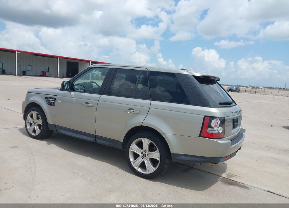 2012 LAND ROVER RANGE ROVER SPORT VIN: SALSK2D40CA729859