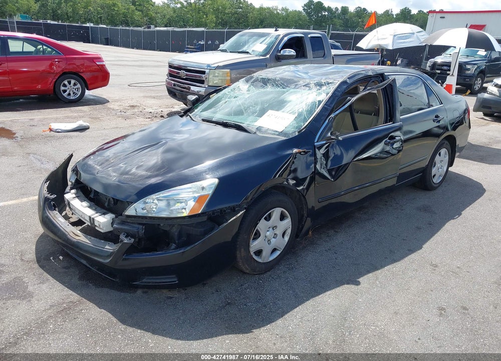 2007 HONDA ACCORD 2.4 LX VIN: 1HGCM56407A034356