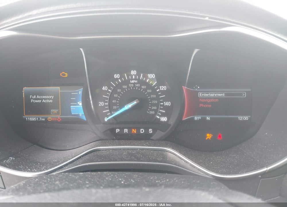 2017 FORD FUSION VIN: 3FA6P0D96HR239830