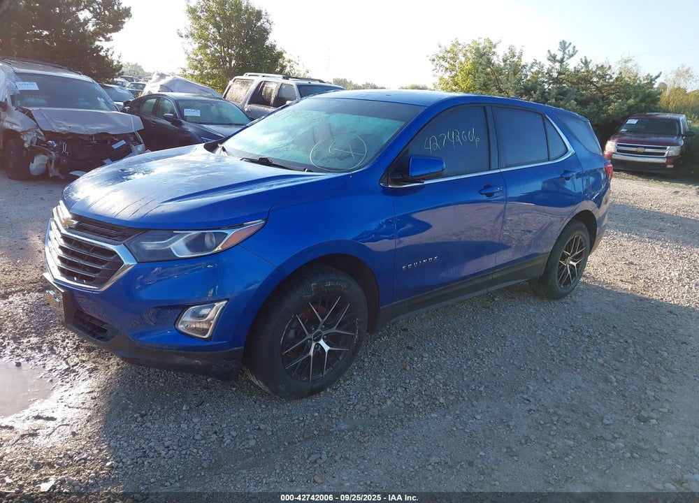 2019 CHEVROLET EQUINOX LT VIN: 3GNAXKEV8KS617830