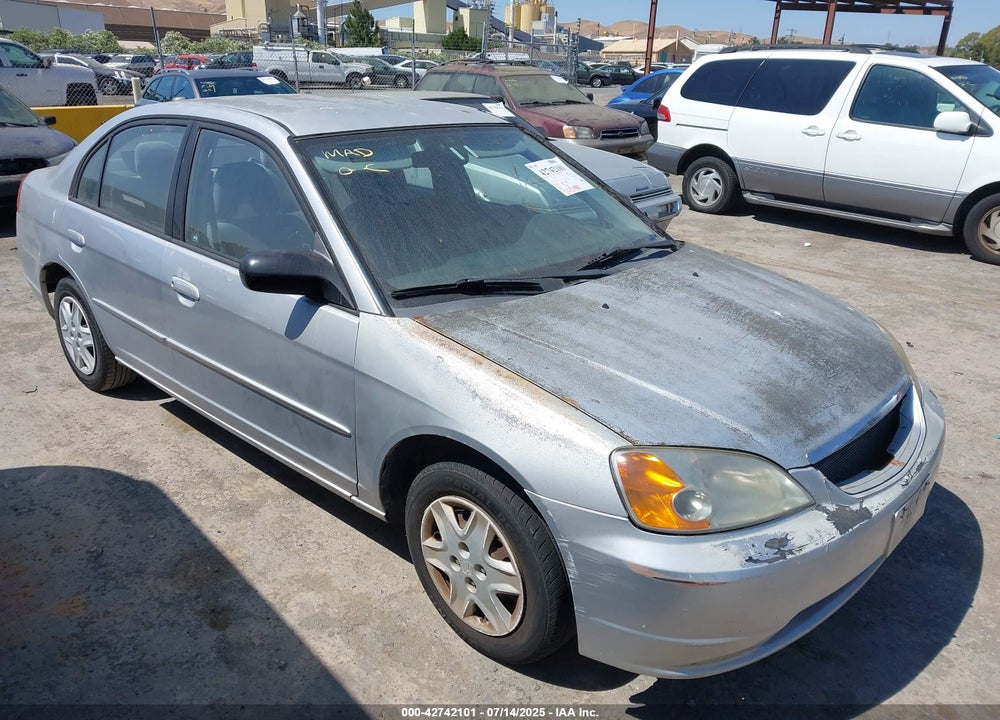 2003 HONDA CIVIC LX VIN: 2HGES16503H525697