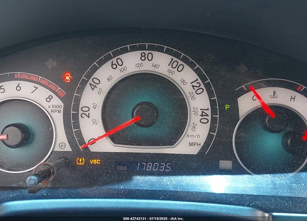 2007 TOYOTA CAMRY VIN: 4T1FA38P07U120423