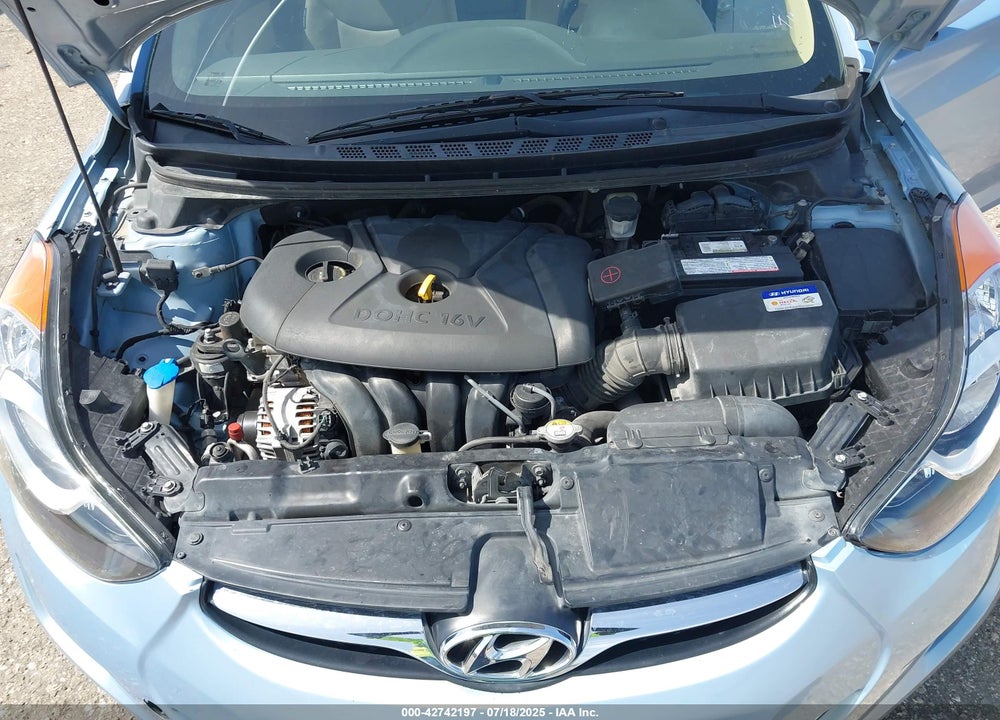 2012 HYUNDAI ELANTRA VIN: KMHDH4AE0CU462384