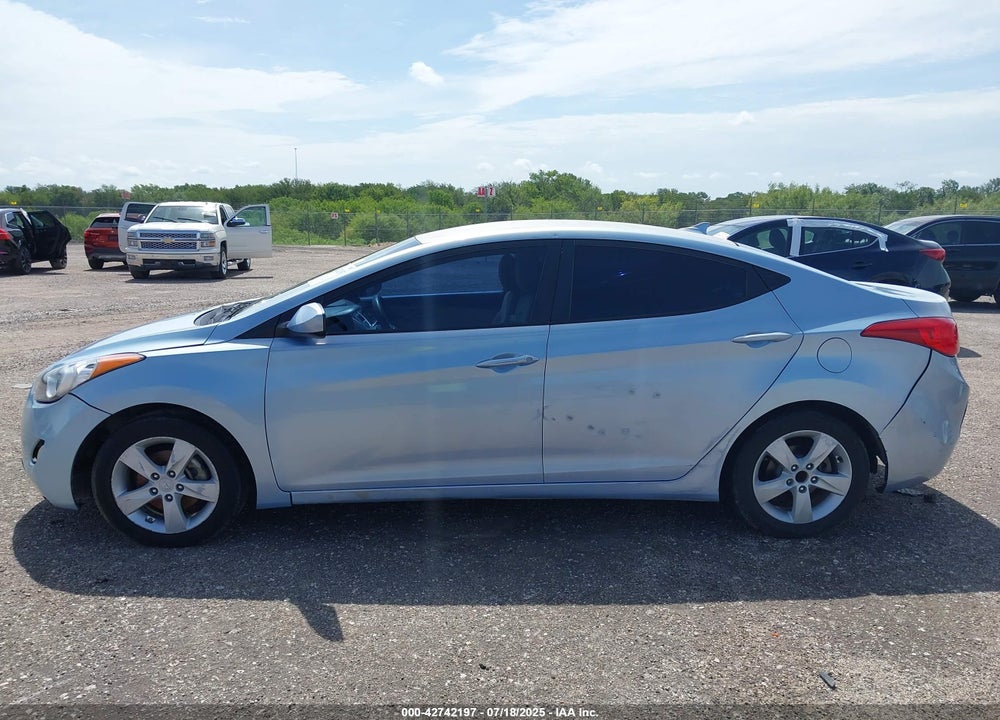2012 HYUNDAI ELANTRA VIN: KMHDH4AE0CU462384