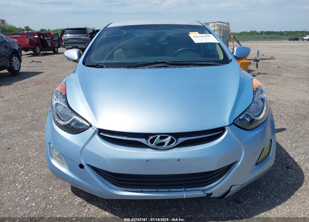 2012 HYUNDAI ELANTRA VIN: KMHDH4AE0CU462384