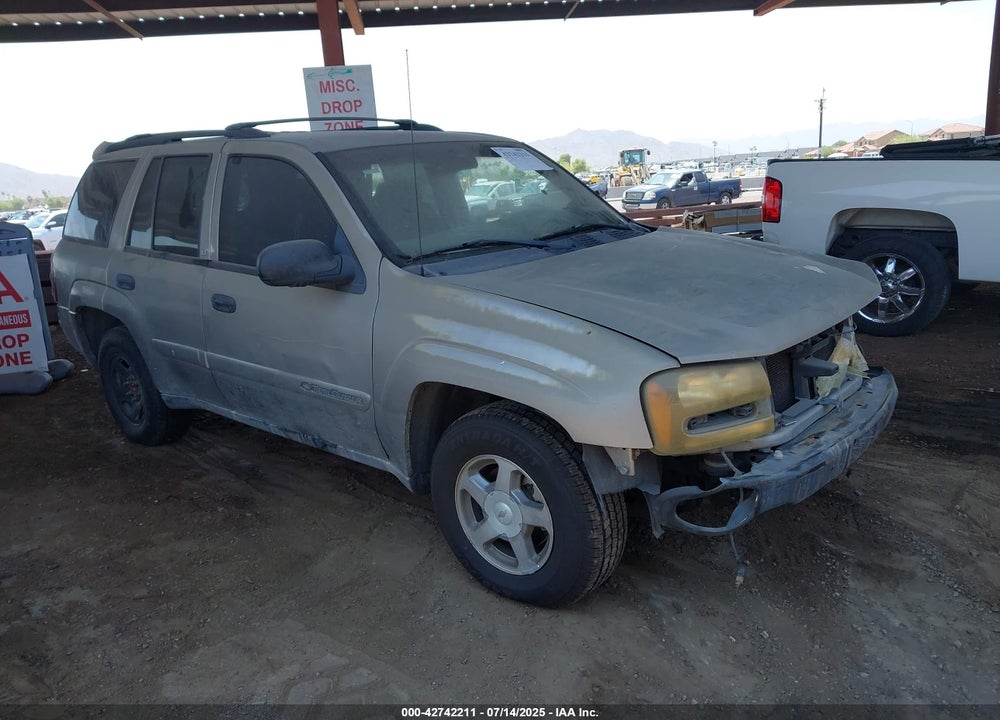 2003 CHEVROLET TRAILBLAZER LT VIN: 1GNDS13S732362468
