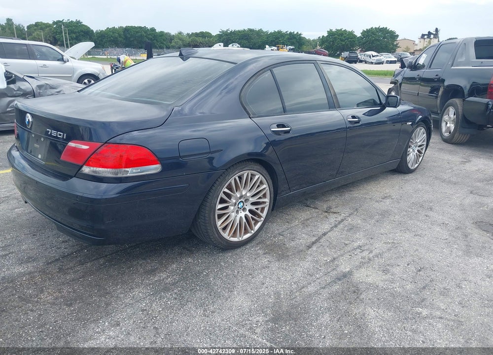 2007 BMW 750I VIN: WBAHL83597DT08140