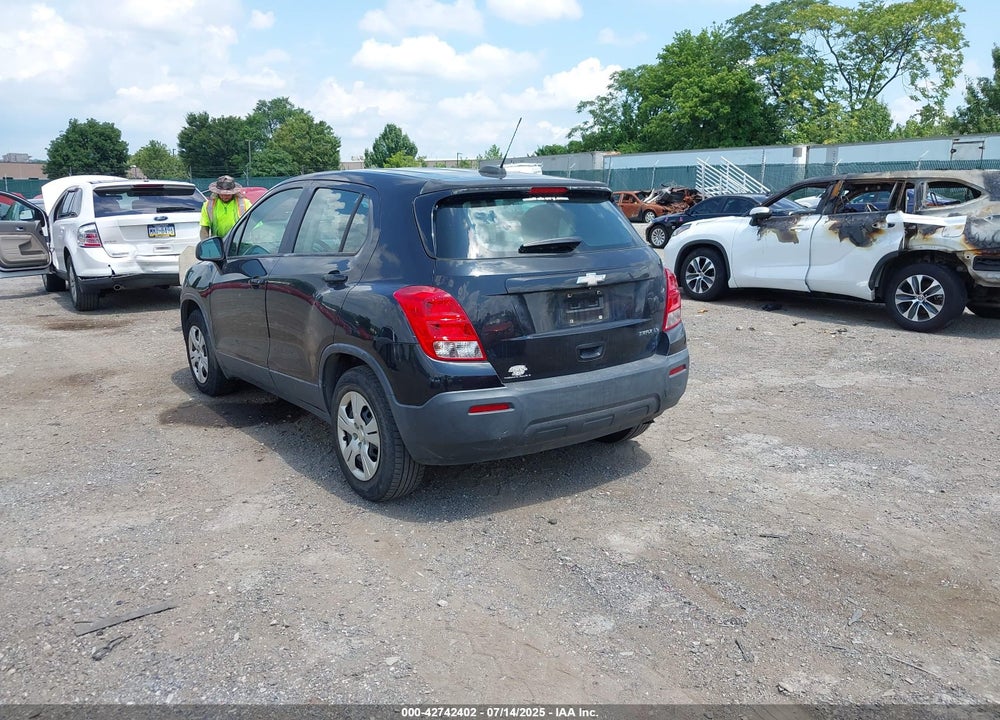 2015 CHEVROLET TRAX VIN: KL7CJKSB4FB060071