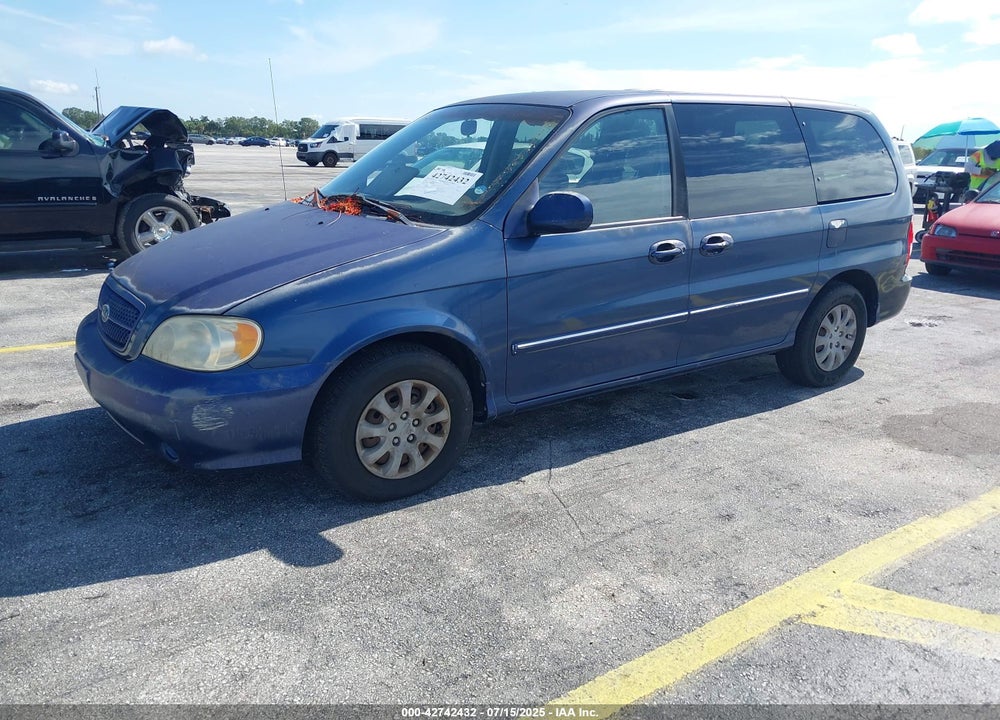 2004 KIA SEDONA EX/LX VIN: KNDUP131X46567049