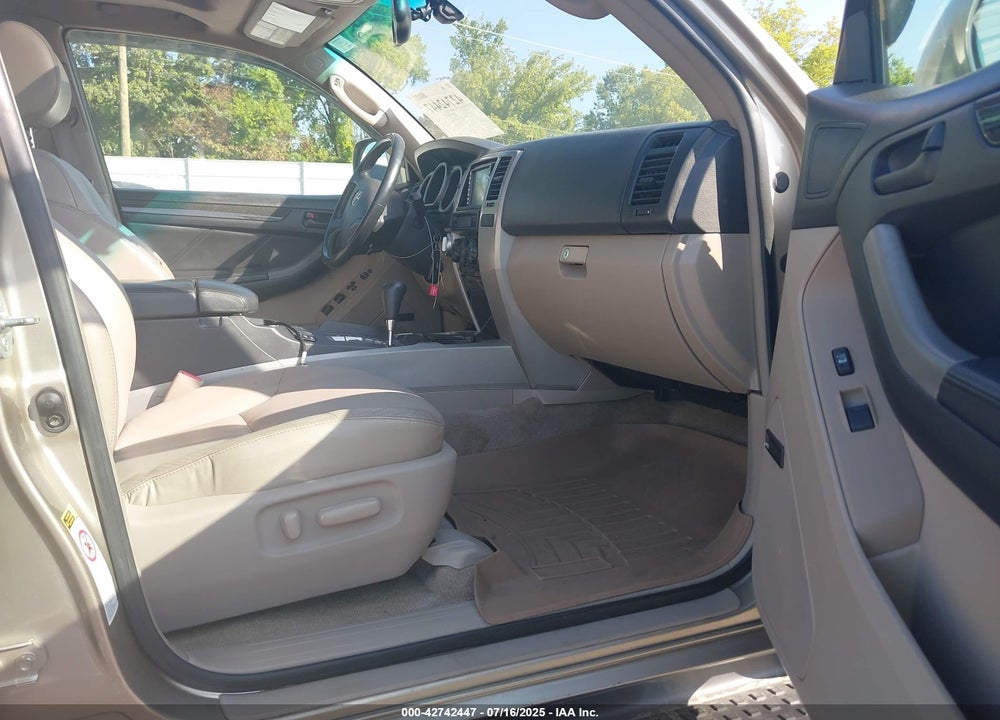 2005 TOYOTA 4RUNNER LIMITED V8 VIN: JTEBT17R558024163