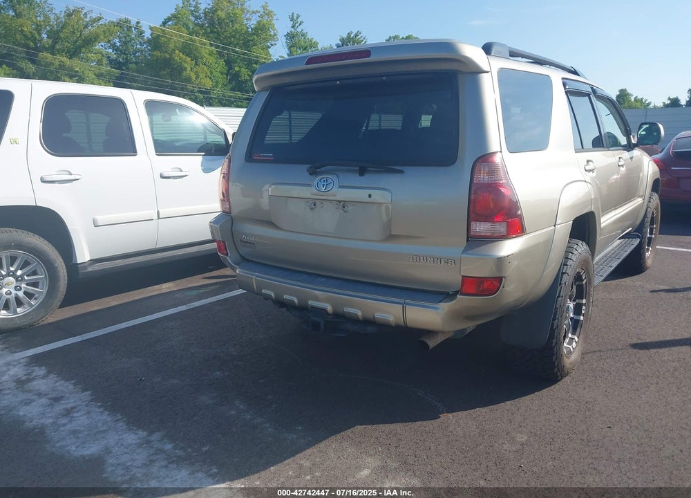 2005 TOYOTA 4RUNNER LIMITED V8 VIN: JTEBT17R558024163