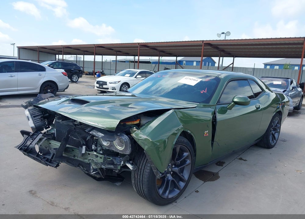 2023 DODGE CHALLENGER VIN: 2C3CDZFJXPH662653