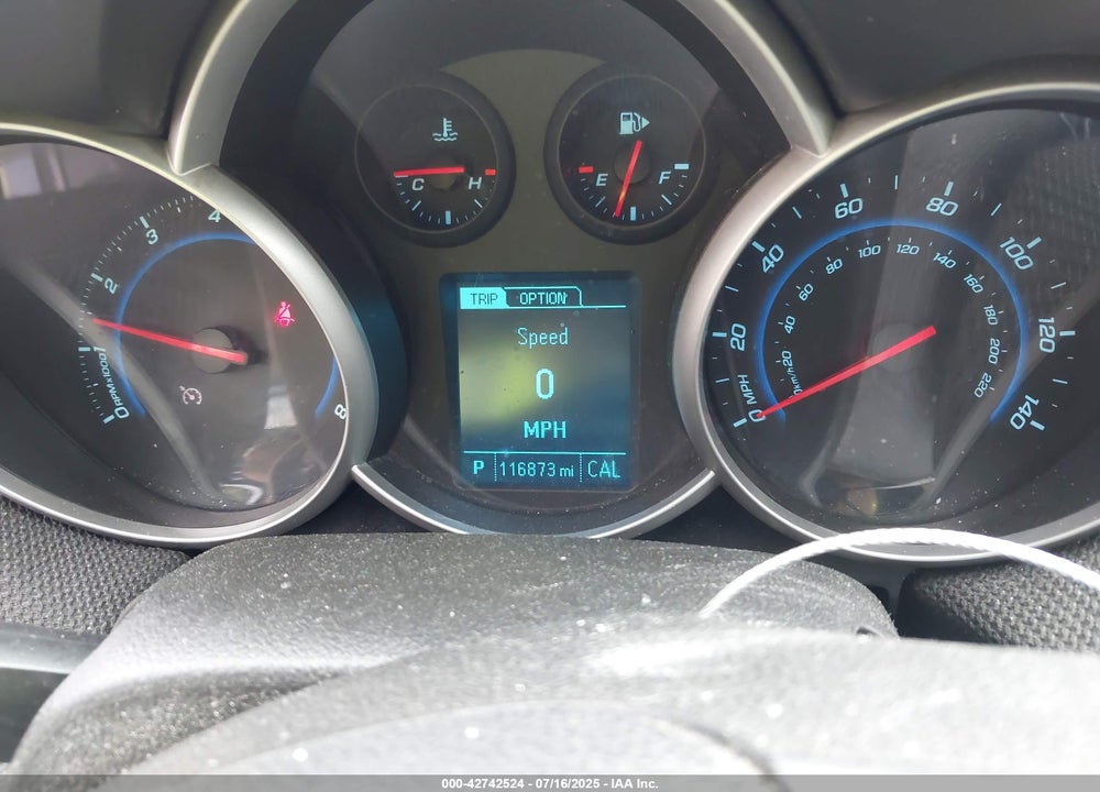 2013 CHEVROLET CRUZE 1LT AUTO VIN: 1G1PC5SB0D7325853