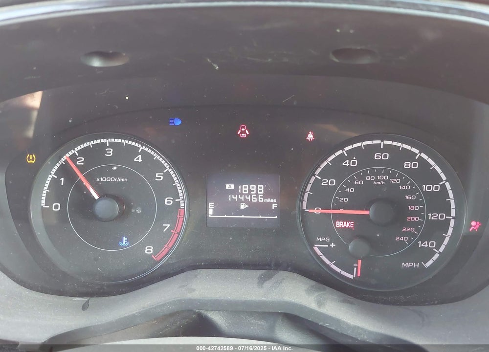 2019 SUBARU CROSSTREK 2.0I VIN: JF2GTAAC6K9249620
