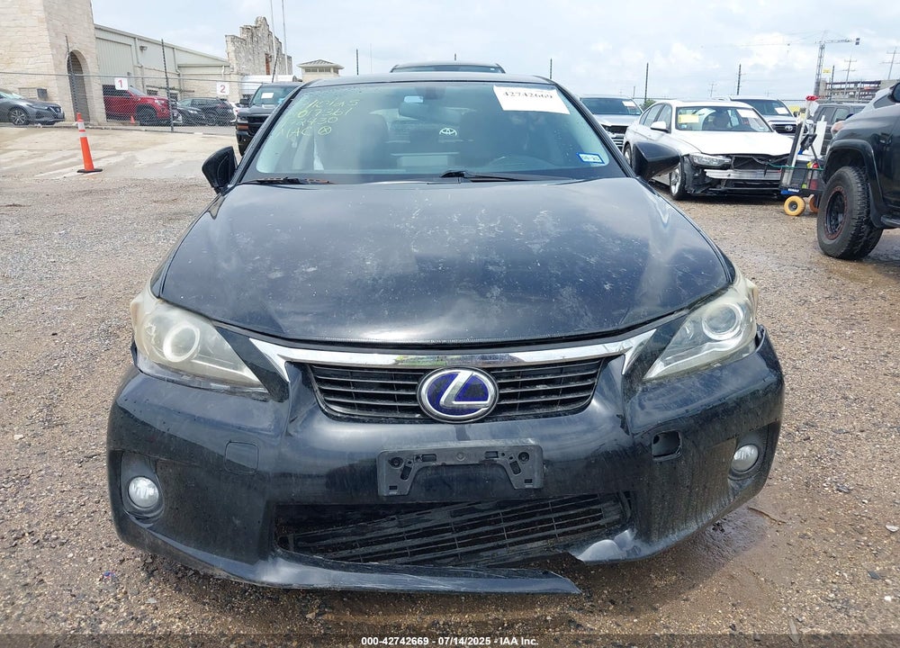 2013 LEXUS CT 200H VIN: JTHKD5BH8D2172430