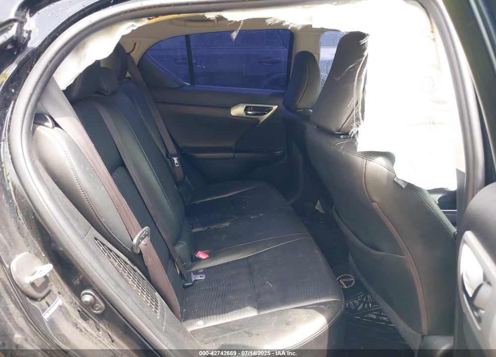 2013 LEXUS CT 200H VIN: JTHKD5BH8D2172430