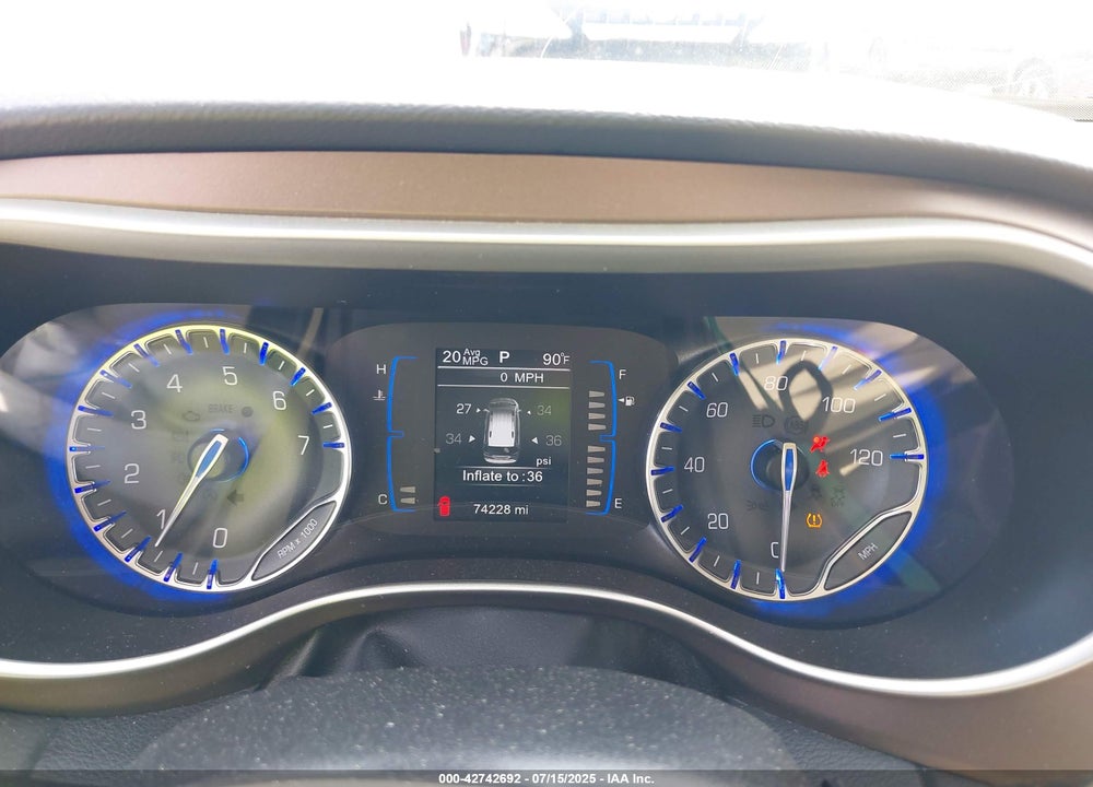2017 CHRYSLER PACIFICA VIN: 2C4RC1DG7HR561440