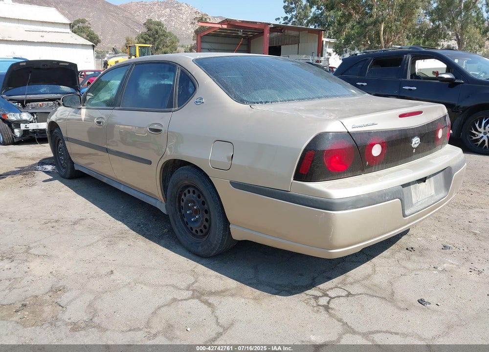 2005 CHEVROLET IMPALA VIN: 2G1WF52E259160675
