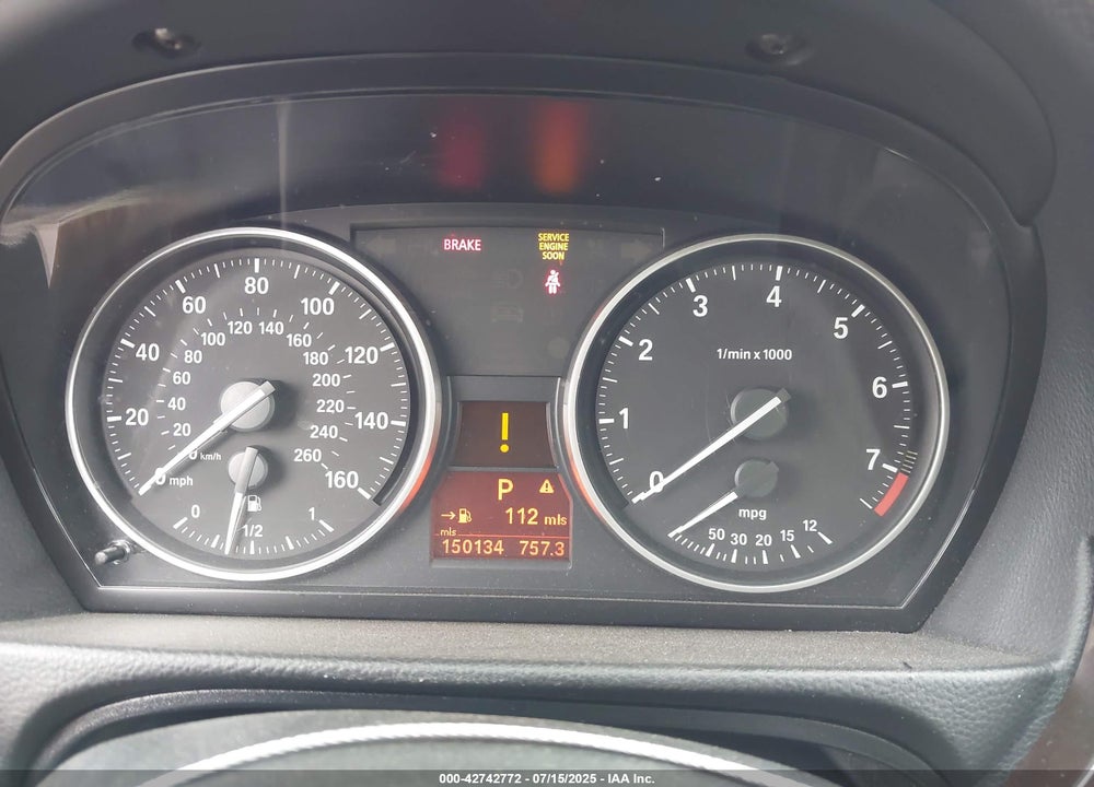 2011 BMW 3 SERIES VIN: WBAPH5C54BA443502