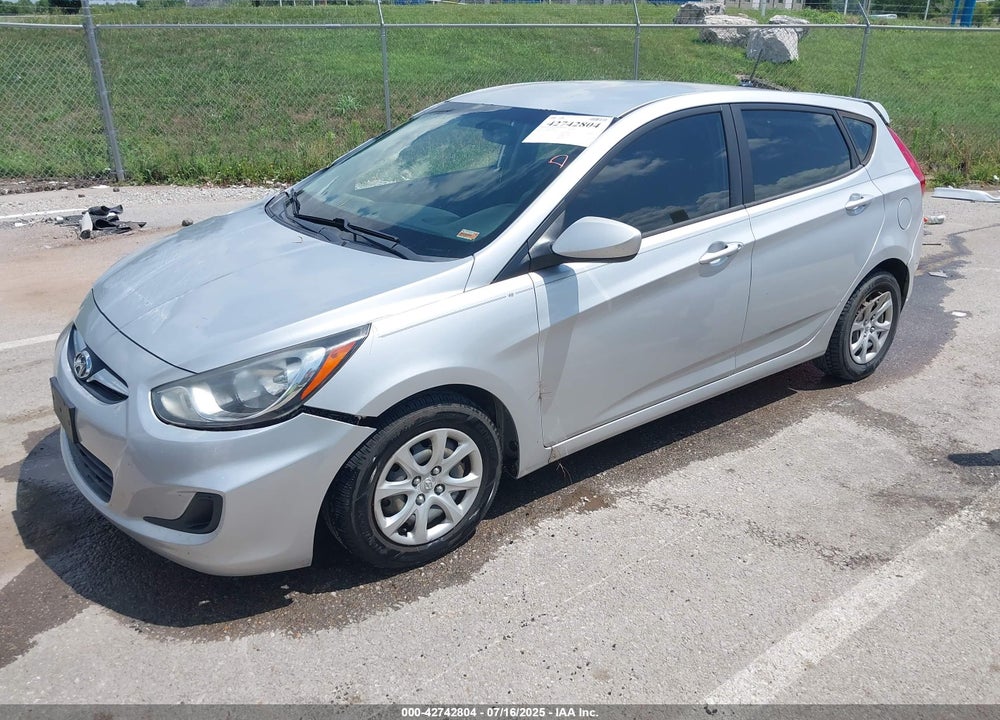 2012 HYUNDAI ACCENT GS VIN: KMHCT5AE9CU018257
