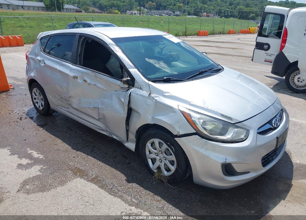 2012 HYUNDAI ACCENT GS VIN: KMHCT5AE9CU018257