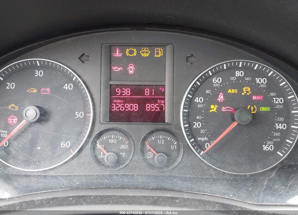 2006 VOLKSWAGEN JETTA TDI VIN: 3VWST71K56M001544